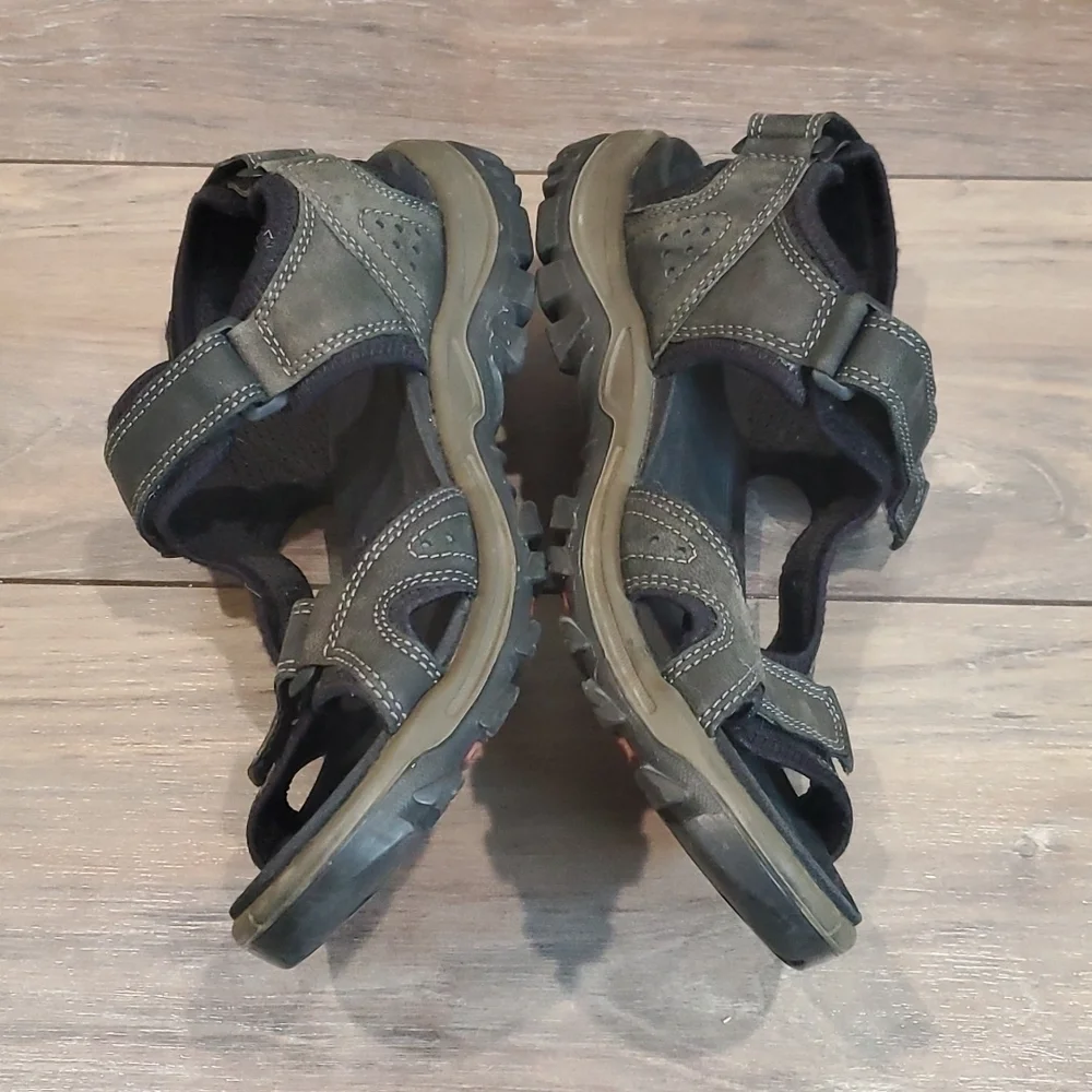 Ecco Mens Yucatan Hiking Outdoor Sandals shoes sz EUR 47 US 13-13.5